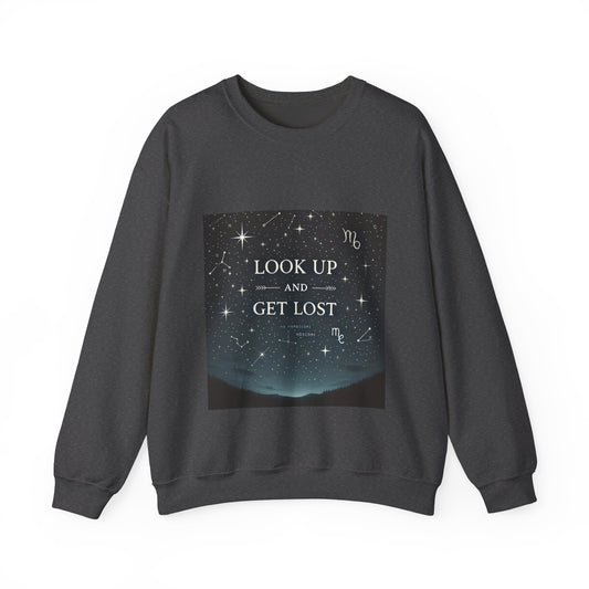 Look Up And Get Lost Crewneck Sweatshirt