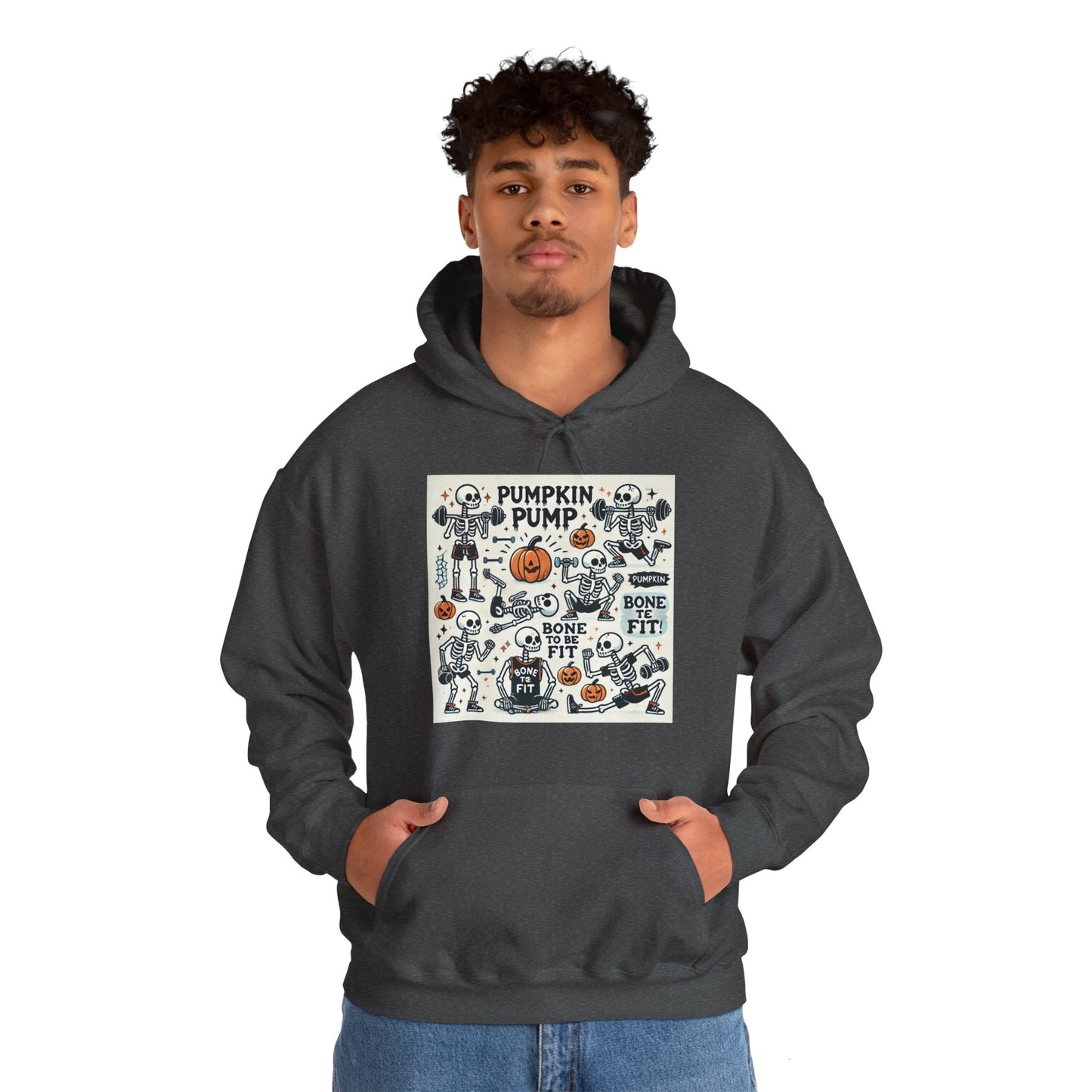 Pumpkin Pump Hooded Sweatshirt