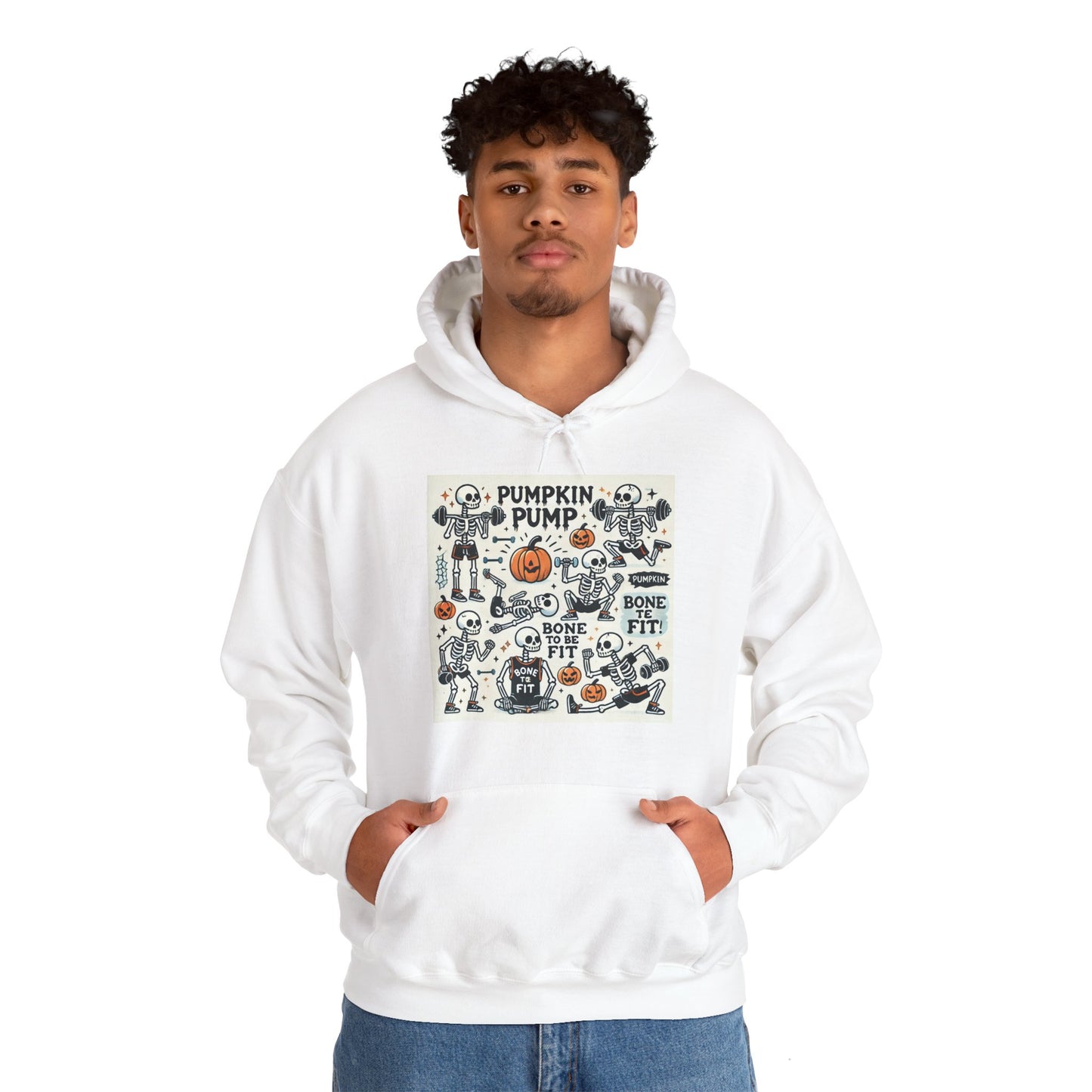 Pumpkin Pump Hooded Sweatshirt