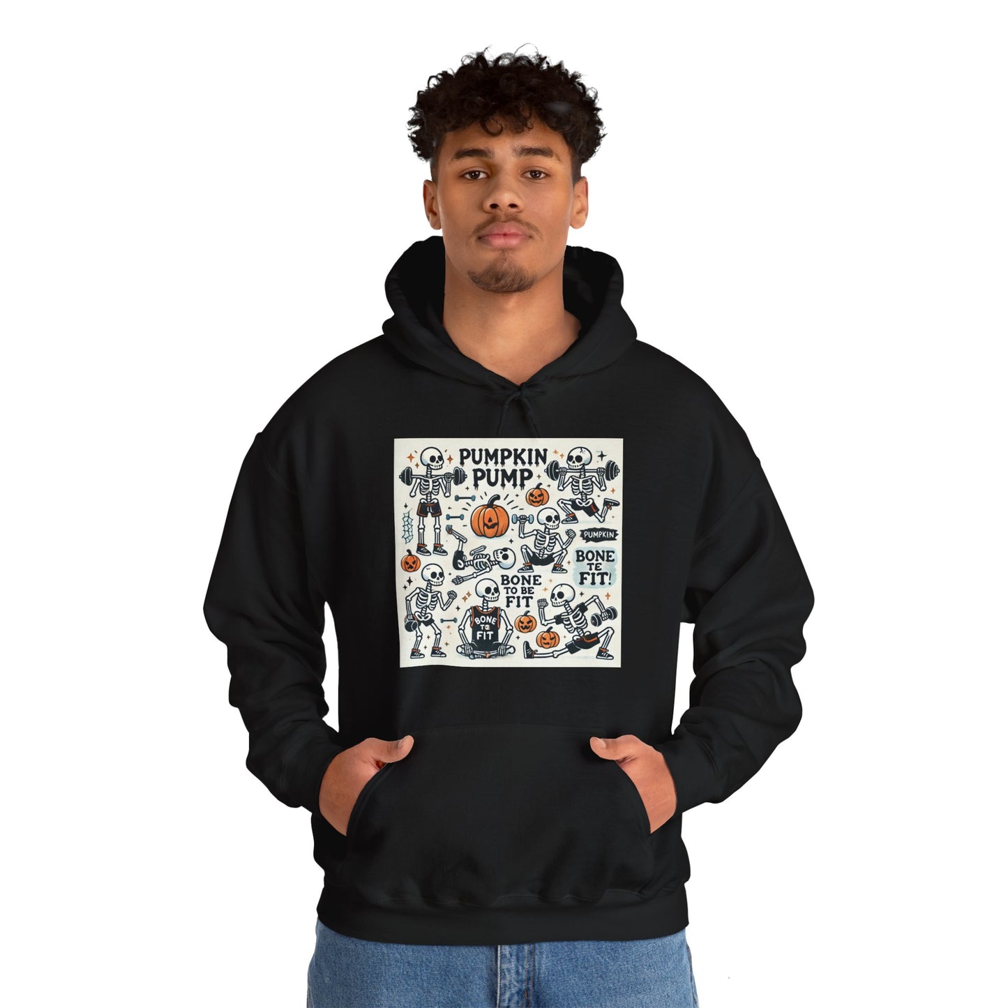 Pumpkin Pump Hooded Sweatshirt