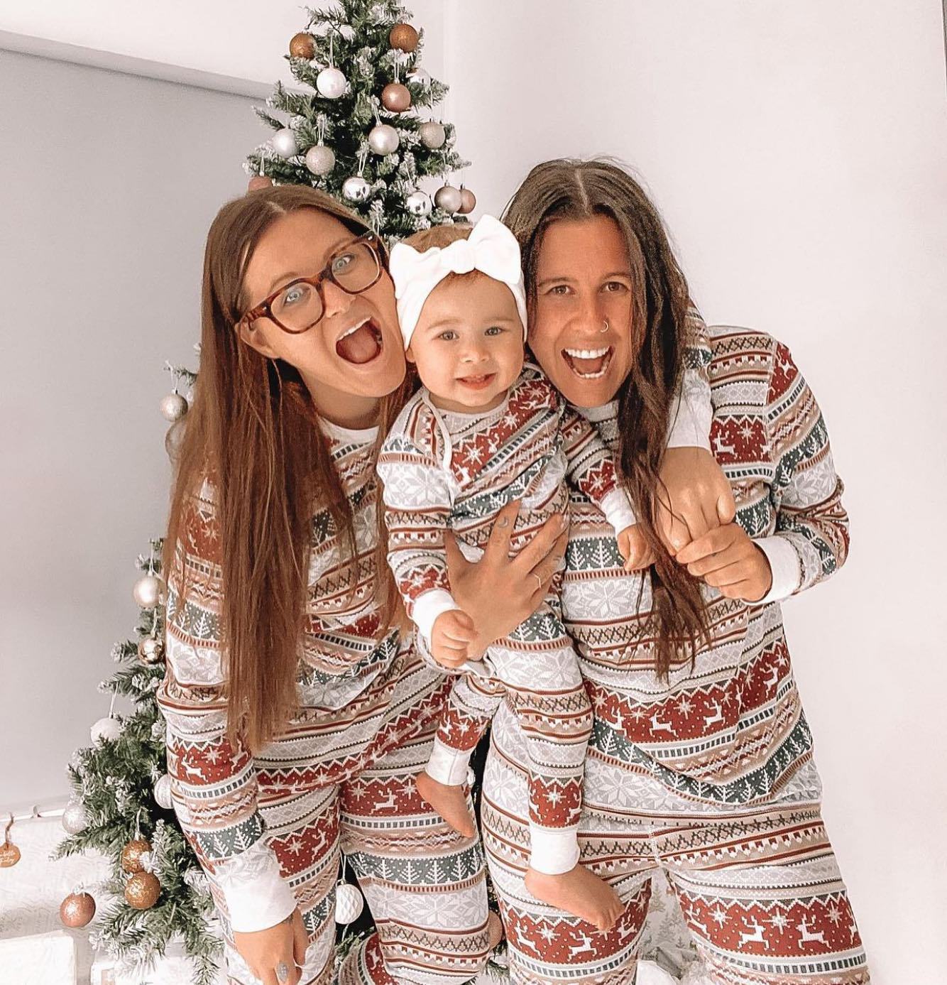 Christmas Printed  Family Set Pajamas