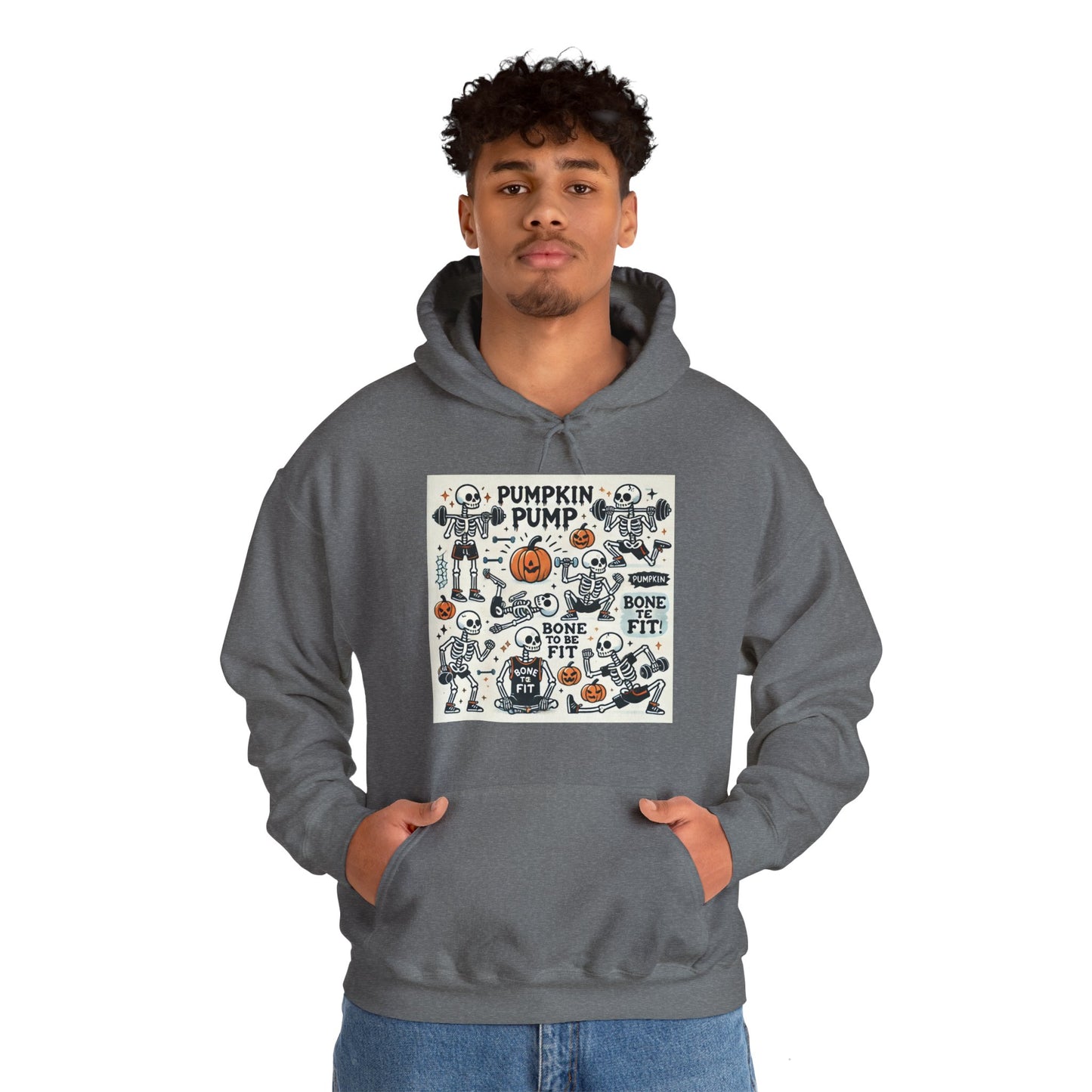 Pumpkin Pump Hooded Sweatshirt