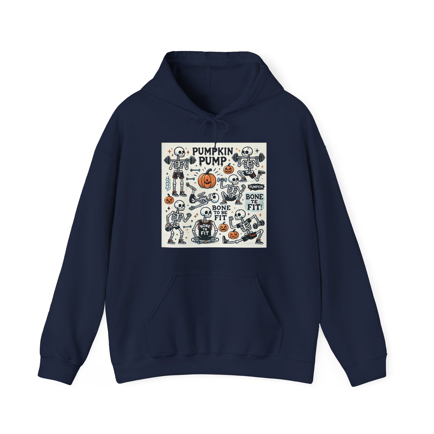 Pumpkin Pump Hooded Sweatshirt