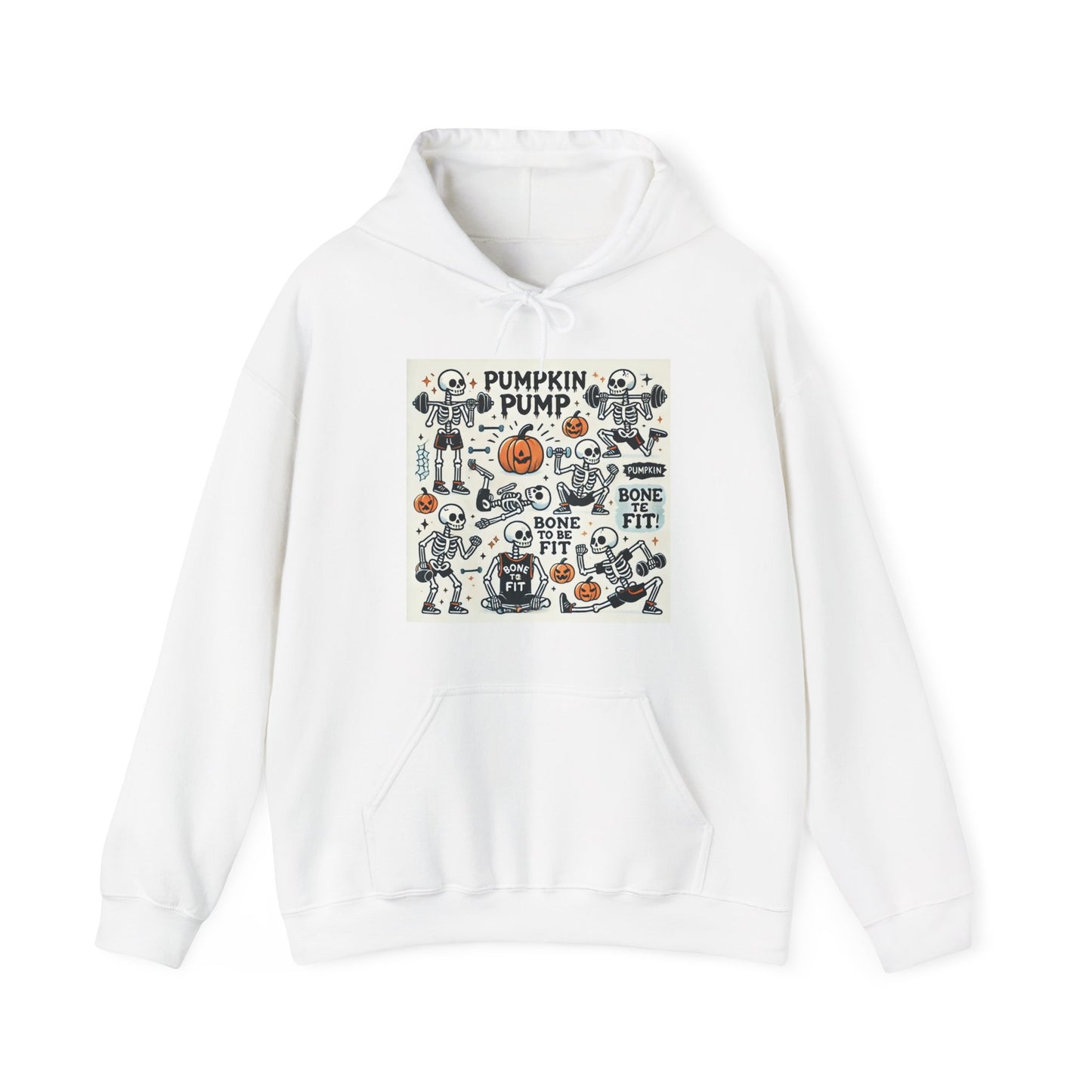 Pumpkin Pump Hooded Sweatshirt