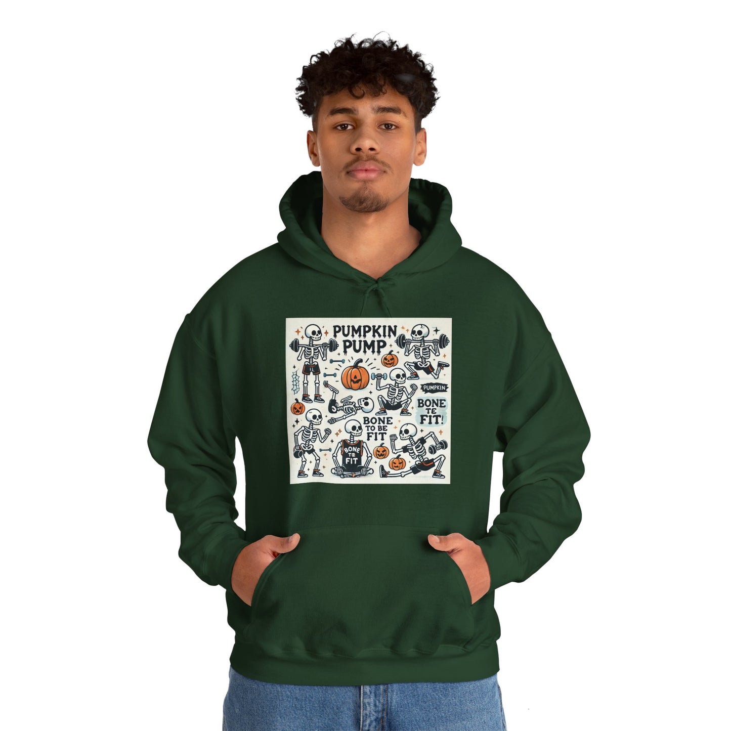 Pumpkin Pump Hooded Sweatshirt